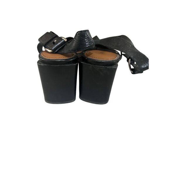 Donald Pliner Women's Pasha Vintage Metallic Leather Block Heeled, Comfortable S - Picture 8 of 10